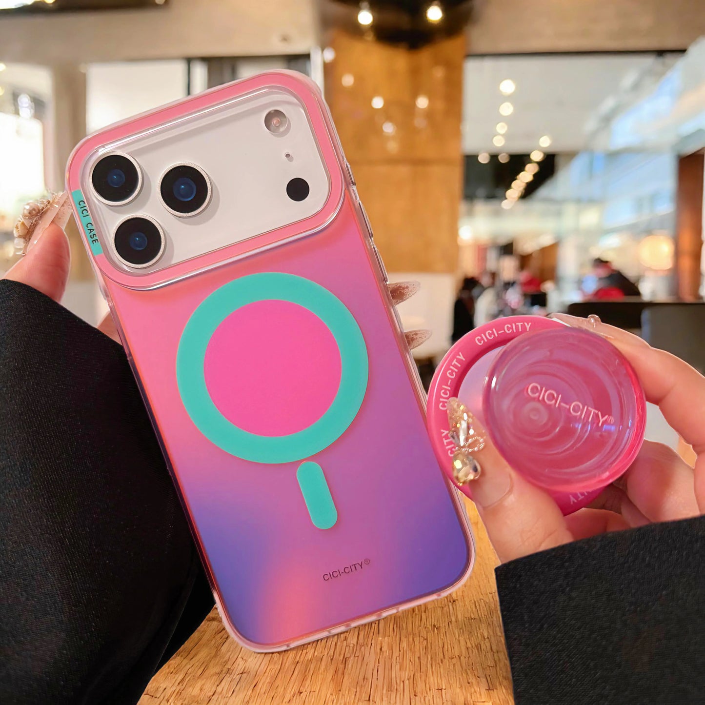 Luxury Fashion Matte Color Changing Magsafe Phone Cases for iPhone 17 Air 16 15 Pro Max 14 13 Magnetic Wireless Charge Cover