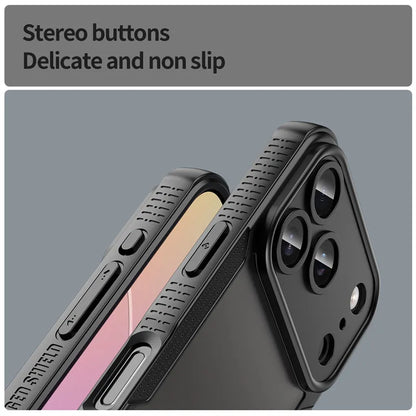For iPhone 17 Pro Case iPhone 17 Pro Cover TPU Border Durable Matte Bumper Protective Phone Case For iPhone 17 Air Pro Max Funda