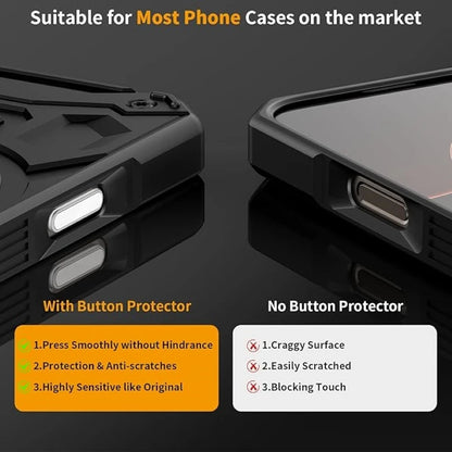 Camera Control Button Protector For iPhone 16 Plus 16 Pro Max Anti-scratch Slide Capacitive Cover Support Side Capture Key