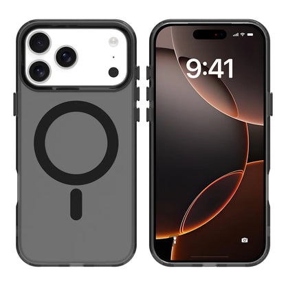 Magnetic Luxury Lens Protector Matte Candy Case For iphone 17 Pro Max iphone17 Air 5G For Magsafe Wireless Charger Cover