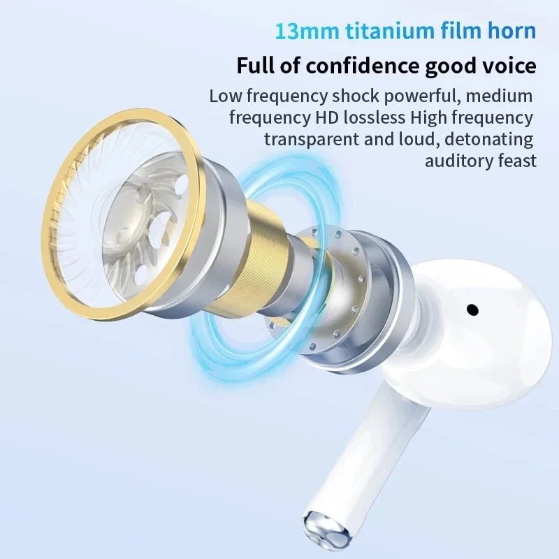 2025 Original Air pro bluetooth earphones Bluetooth 5.3 auriculares Earbuds Gaming Headset For iPhone Apple Xiaomi Android phone