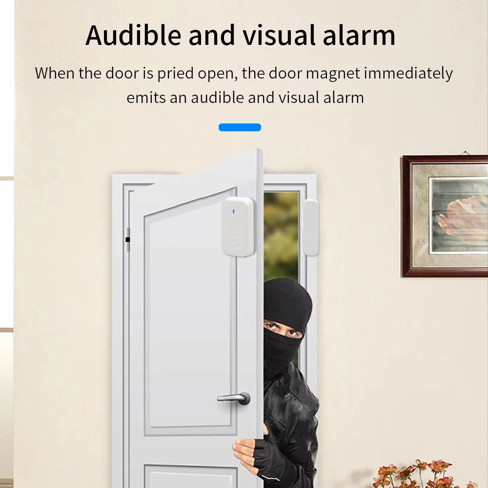 TTlock DS3-Wifi DS2-Bletooth Wireless Control Door&Window Sensor Home Safety Protection Alarm Open Window Detector Door Reminder