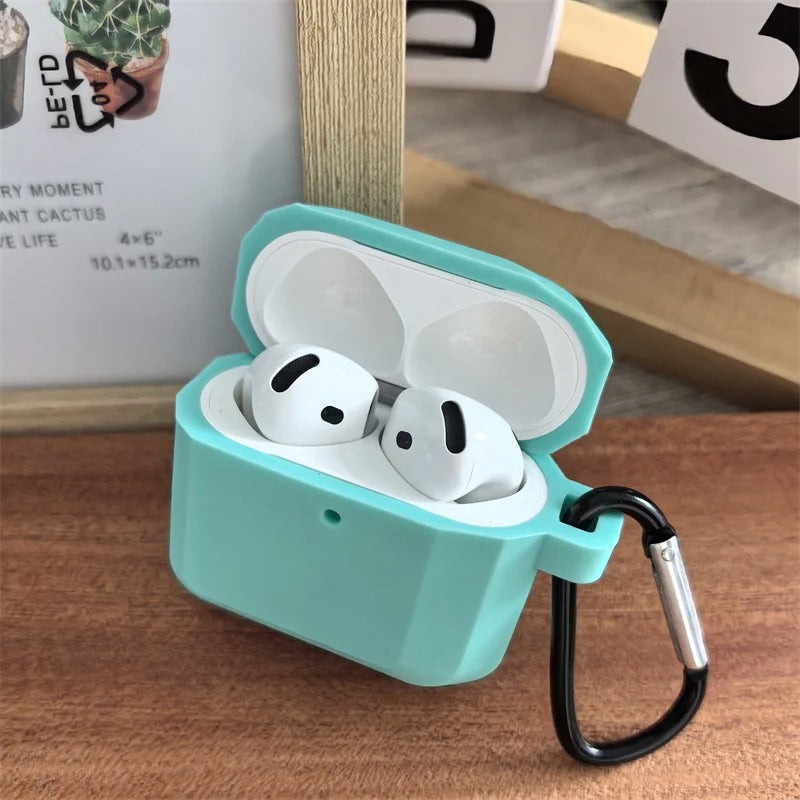New simplicity Silicone Earphone Cases For Airpods 4-3 Headphones Case Protective Case For Apple Airpods Pro2 Covers Accessories