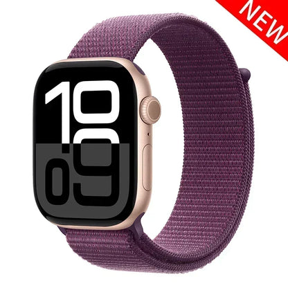 Official-website Straps For Apple Watch Band 46mm 45mm 44mm 40 41 42 mm 49mm Bracelet Correa iwatch series 10 8 9 7 6 5 SE Ultra