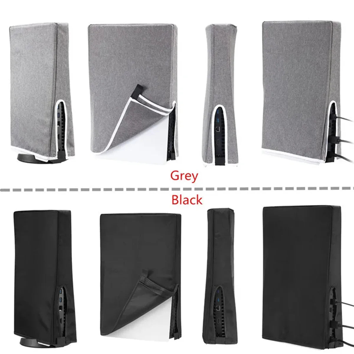 A Sony PlayStation 5 PS5 Gaming Console Horizontal/vertical Dust Cover and Scratch Protection Cover