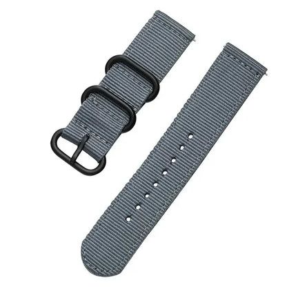 18mm 20mm 22mm 24mm Nylon strap For Samsung Galaxy watch 3 4 5 pro 6 7 46mm 42mm Active2 Amazfit Bip S3 frontier Sports band