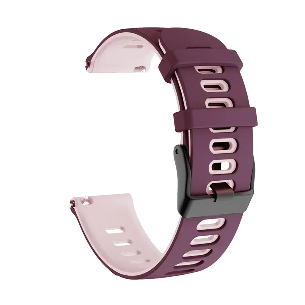 Silicone 22 20mm Watch Strap for HUAWEI WATCH GT 4 Pro 46mm Band GT 3 SE 2 42mm HONOR Magic Watch4 GS 3 Pro Replacement Bracelet