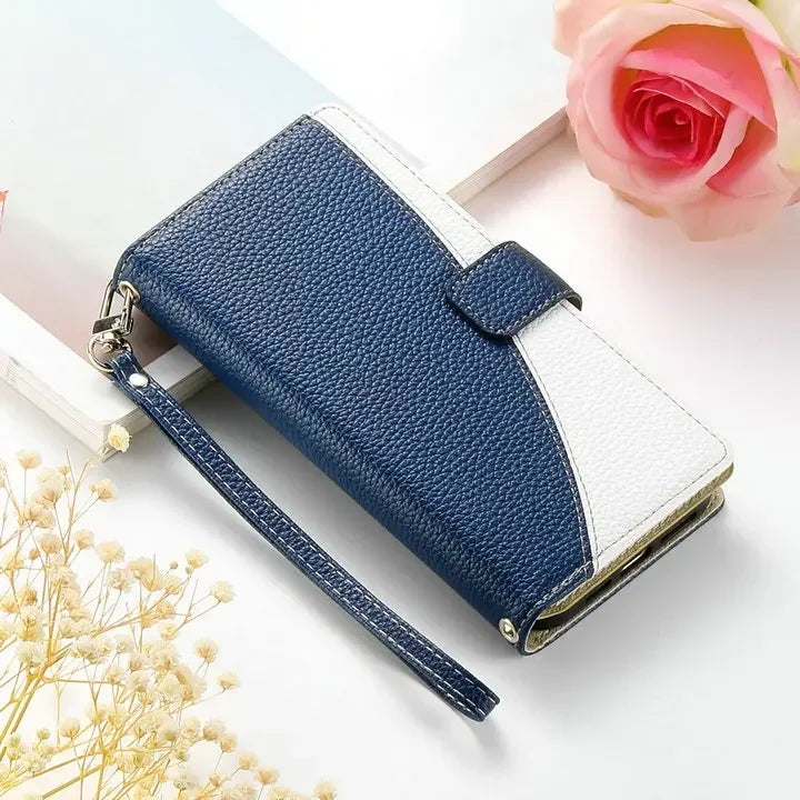 For iPhone 17 Pro Max 5G 2025 6-Card Zipper Leather Crossbody Funda For iPhone 17 Air Luxury Cover for iPhone 17 Pro Flip Case