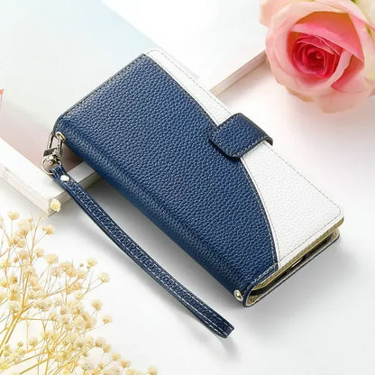 For iPhone 17 Pro Max 5G 2025 6-Card Zipper Leather Crossbody Funda For iPhone 17 Air Luxury Cover for iPhone 17 Pro Flip Case