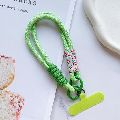 New Handwoven Universal Lanyard Mobile Phone Universal Lanyard Wrist Strap Short Rope Hand Strap Hand Rope Decorative Pendant