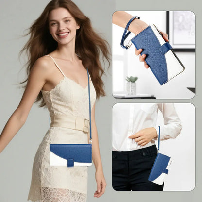 For iPhone 17 Pro Max 5G 2025 6-Card Zipper Leather Crossbody Funda For iPhone 17 Air Luxury Cover for iPhone 17 Pro Flip Case