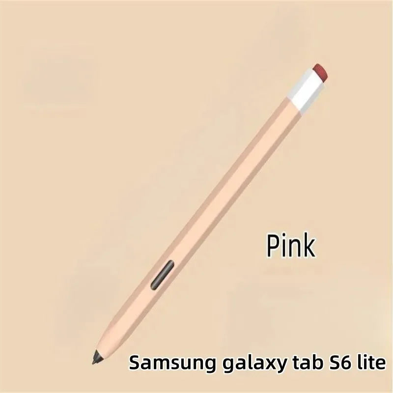 Silicone Pencil Case Tablet Touch Stylus Pen Cover Solid Colour for Samsung Galaxy Tab S6 Lite S7 FE S8 Ultra S9 Plus