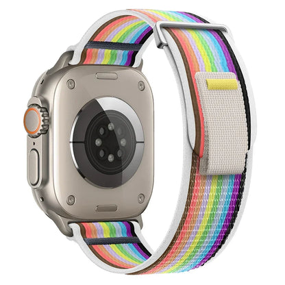 Trail Loop Strap For Apple Watch Ultra 2 49mm Series 9 8 7 45mm 41mm Sports Nylon Wristband For iWatch 6 5 4 3 SE 44mm 40mm 42mm