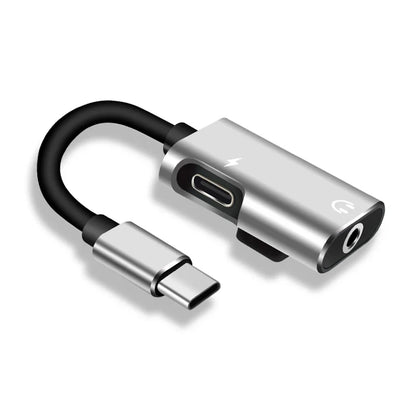 Type C To 3.5mm Jack Adapter For Xiaomi Huawei Type C Audio Splitter Headphone Cable Earphone Aux 3.5 Adapter Charger Usb-C