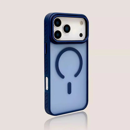 Business Anti-skid Bumper Magsafe Case for iPhone 17 14 15 16 13 Pro Max PC TPU Armor Cover for iPhone 17 Air 15 16 14 Plus