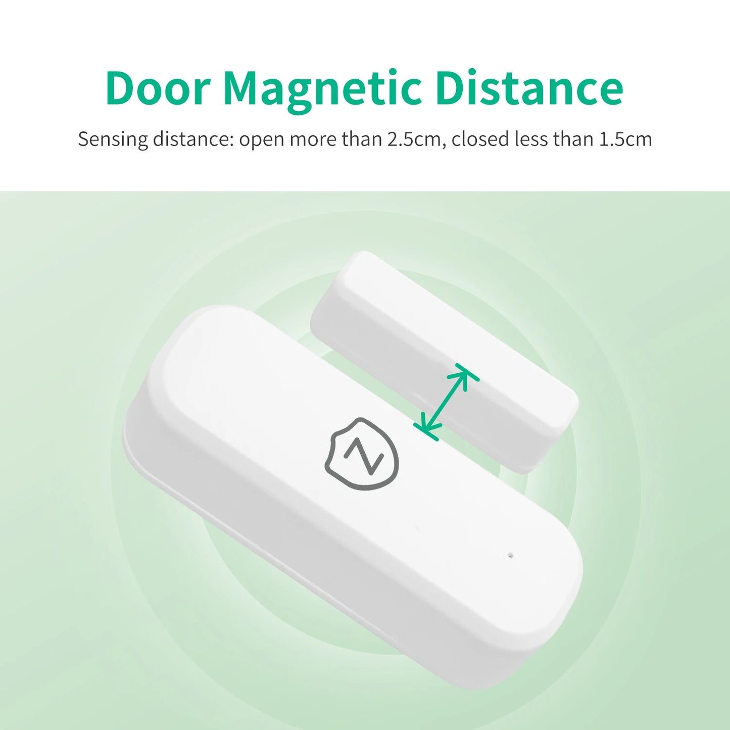 Tuya WiFi/Zigbee Door Sensor Smart Home Devices Smart Life Remote Control Automation Residential Security Protection