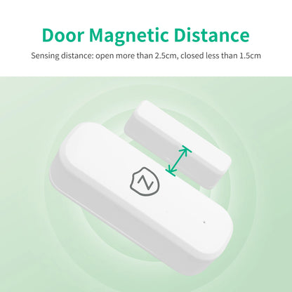 Tuya WiFi/Zigbee Door Sensor Smart Home Devices Smart Life Remote Control Automation Residential Security Protection