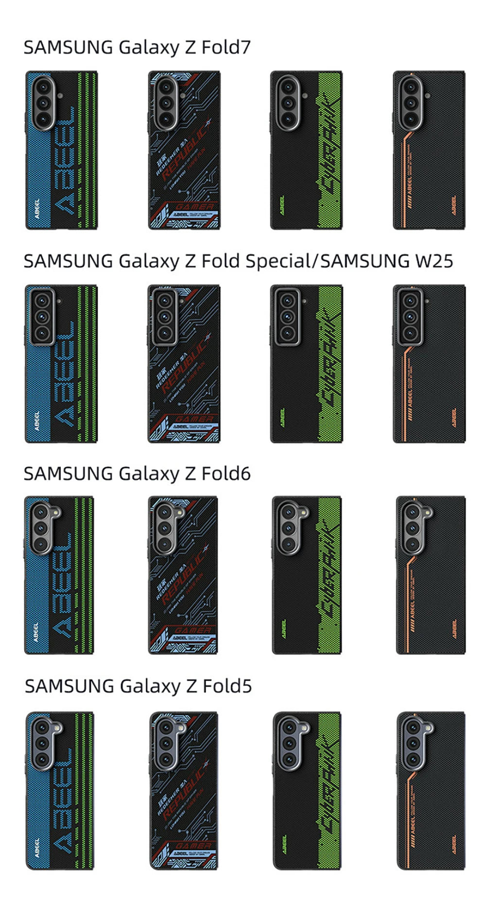 Z Fold7 5G 2025 Luxury Case For Samsung Galaxy Z Fold 7 Wireless Charging Magsafe Magnet Back Cover For Galaxy Z Fold 5 6 Funda