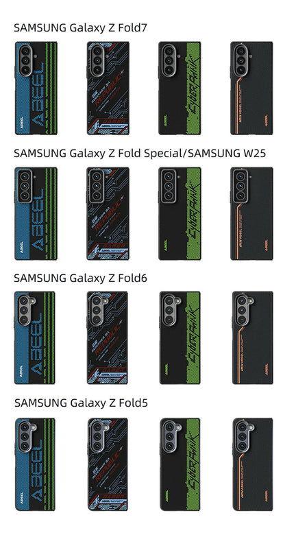 Z Fold7 5G 2025 Luxury Case For Samsung Galaxy Z Fold 7 Wireless Charging Magsafe Magnet Back Cover For Galaxy Z Fold 5 6 Funda