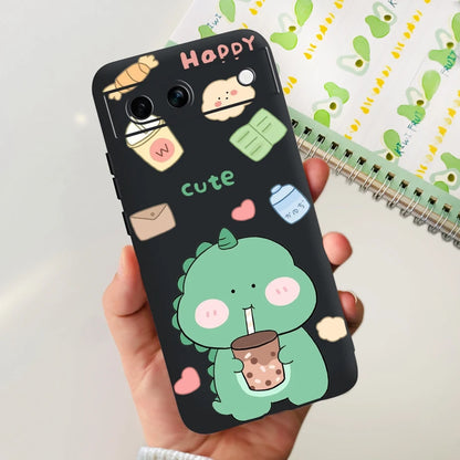 For Google Pixel 8A Case Stylish Painted Cover Soft TPU Shockproof Phone Case For Google Pixel 8 Pro Pixel8A Fundas Coque Bumper