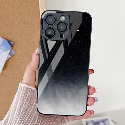 Marble Pattern Phone Case For iPhone 16 Pro Max Case iPhone 15 13 11 12 14 Pro Max 16e X XR XS 7 8 Plus SE Tempered Glass Cover