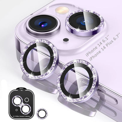 2-3Pcs Metal Tempered Glass Camera Lens Protector Cover For IPhone 15 16Pro Max 15 16 Plus Protection Phone Accessories