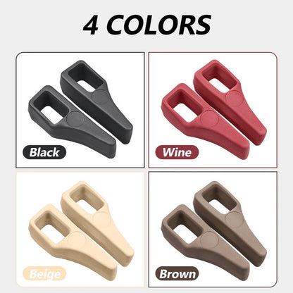 2Pcs Car Seat Gap Filler Odorless Seat Belt Buckle Protector Flexible Seat Side Gap Filling Strip Universal Auto Drop Blocker