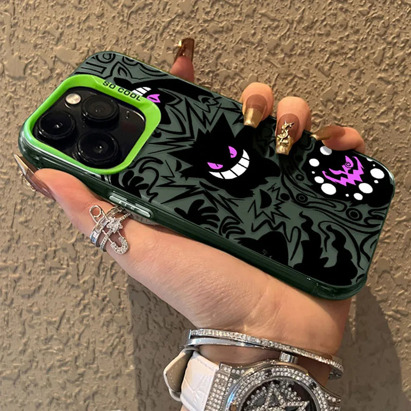 Cool P-Pokemon Gengars Matte Hard Case for Xiaomi Redmi Note 13 14 11 12 Pro Plus 4G 5G 12S 11S 10S 10 9 9S 12C 13C 14C A3 A4