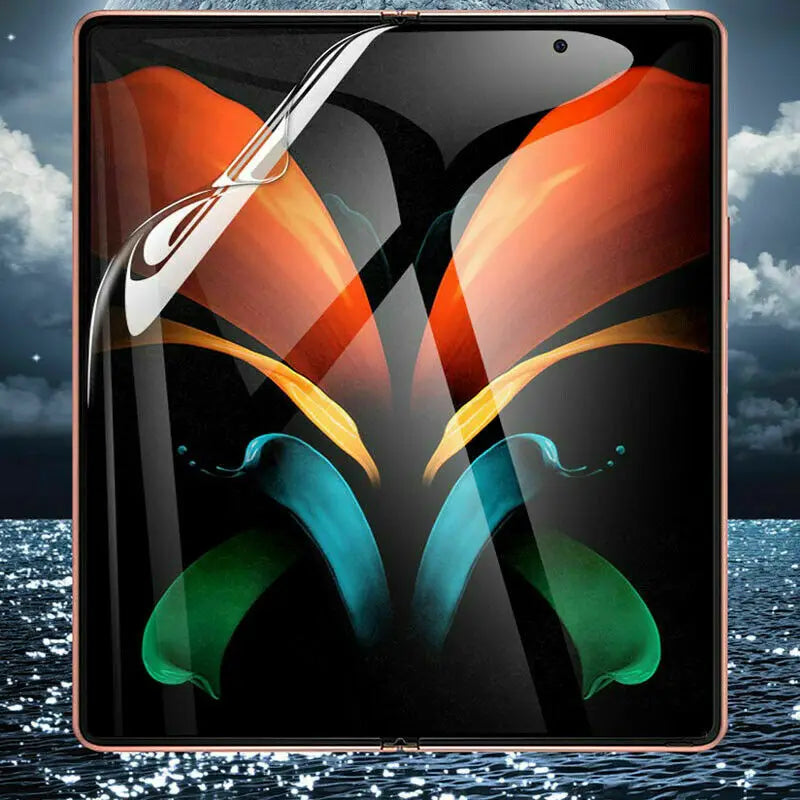 Front Back Soft Hydrogel Matte Film For Samsung Galaxy Z Fold 2 3 4 5 6 SE W21 W22 W23 W24 W25 Clear Frosted Screen Protector