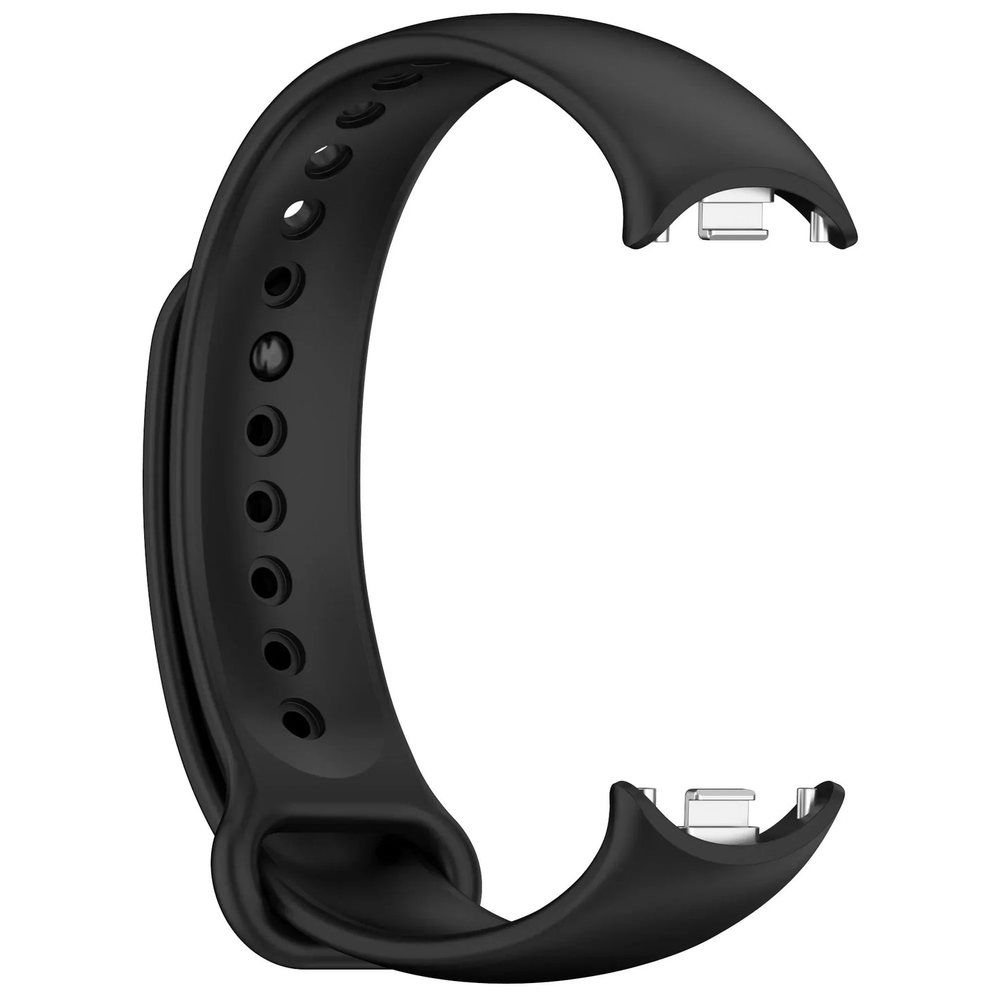 Sport Silicone Strap for Xiaomi Mi Band 10/9 NFC Replacement Bracelet Belt for Xiaomi Mi Band 8/9 Smart watch Strap Accessories