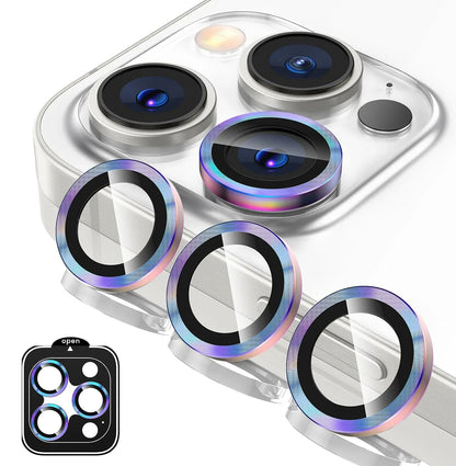 2-3Pcs Metal Tempered Glass Camera Lens Protector Cover For IPhone 15 16Pro Max 15 16 Plus Protection Phone Accessories