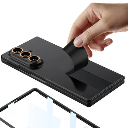 Luxury Fashionable Ultra-thin Phone Case For Samsung Galaxy Z Fold 7 5G With Screen Glass Protect Film Matte Protector Cover