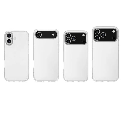 New Silicone Soft Case For iPhone 17 Pro Max iPhone17 Air Ultra Thin Clear Back Cover For iPhone17ProMax 17Pro 17Air Slim Shell