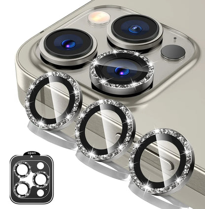 2-3Pcs Metal Tempered Glass Camera Lens Protector Cover For IPhone 15 16Pro Max 15 16 Plus Protection Phone Accessories