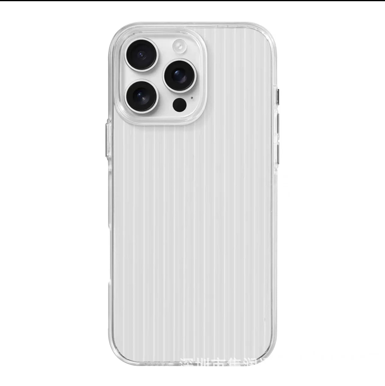 Phone Case with Corrugated Pattern Magsafe Magnetic Supoort Wireless Charge  for IPhone16 15 14 13 12 17 Non-slip Bumper Hard PC