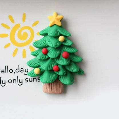 Car Air Outlet Fragrant Clips 3D Christmas Santa Claus Elk Bell Resin Aromatherapy Clip Auto Interior Decoration Accessories