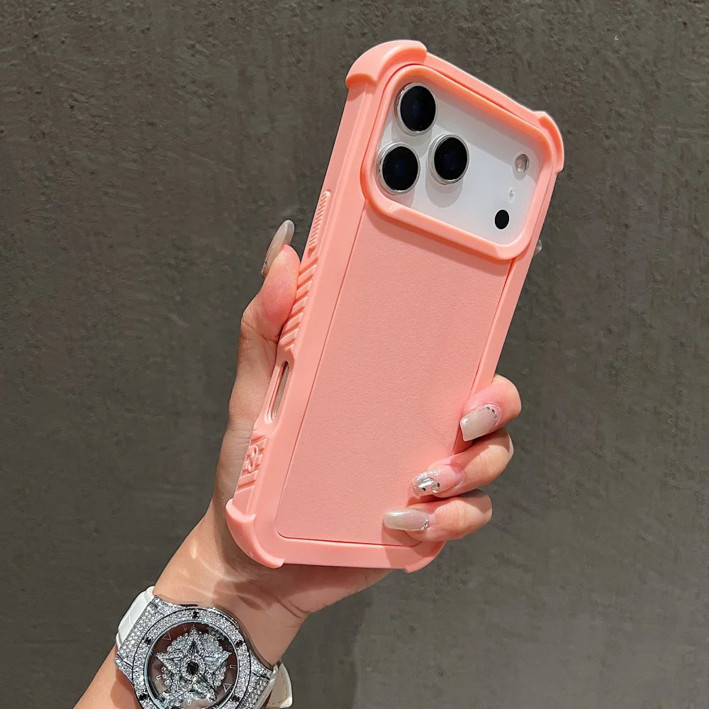 Hard Armor Case For iPhone 17 Air 16 15 14 Plus 13 12 11 Pro Max 16Pro 17Pro 17ProMax Military Shockproof Defender Cool Cover