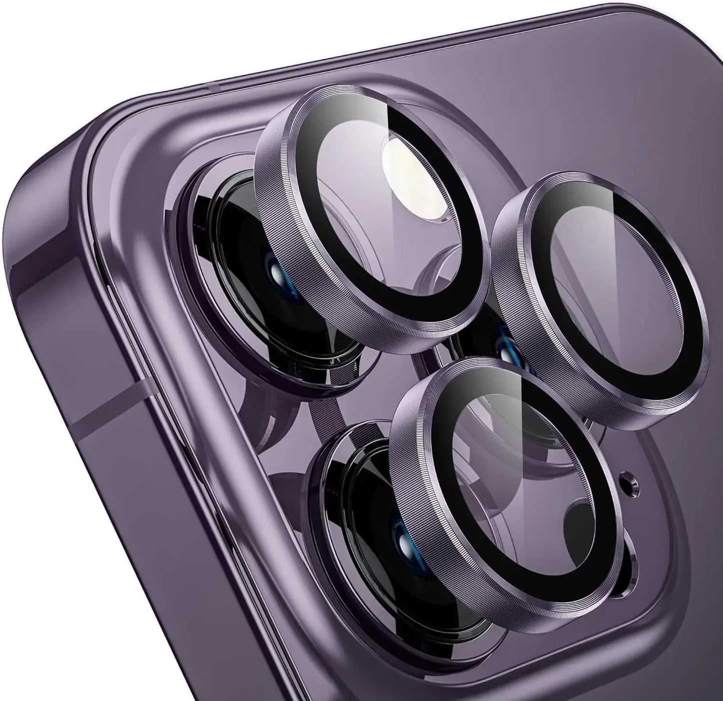 2-3Pcs Metal Tempered Glass Camera Lens Protector Cover For IPhone 15 16Pro Max 15 16 Plus Protection Phone Accessories