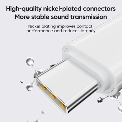 Elough Type-c to Lightning Headphone Audio Adapter For iPhone 15 16 Pro Max Samsung USB-C Earphone Converter For PC Laptops iPad