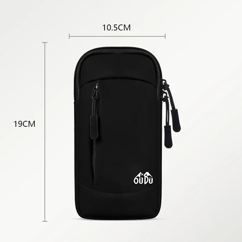 Running Phone Holder Armbands Sports Cases for iPhone 13 14 Pro Max Jogging Bag Gym Waterproof Universal Phones Arm Pouch - covers4phones