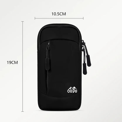 Running Phone Holder Armbands Sports Cases for iPhone 13 14 Pro Max Jogging Bag Gym Waterproof Universal Phones Arm Pouch - covers4phones
