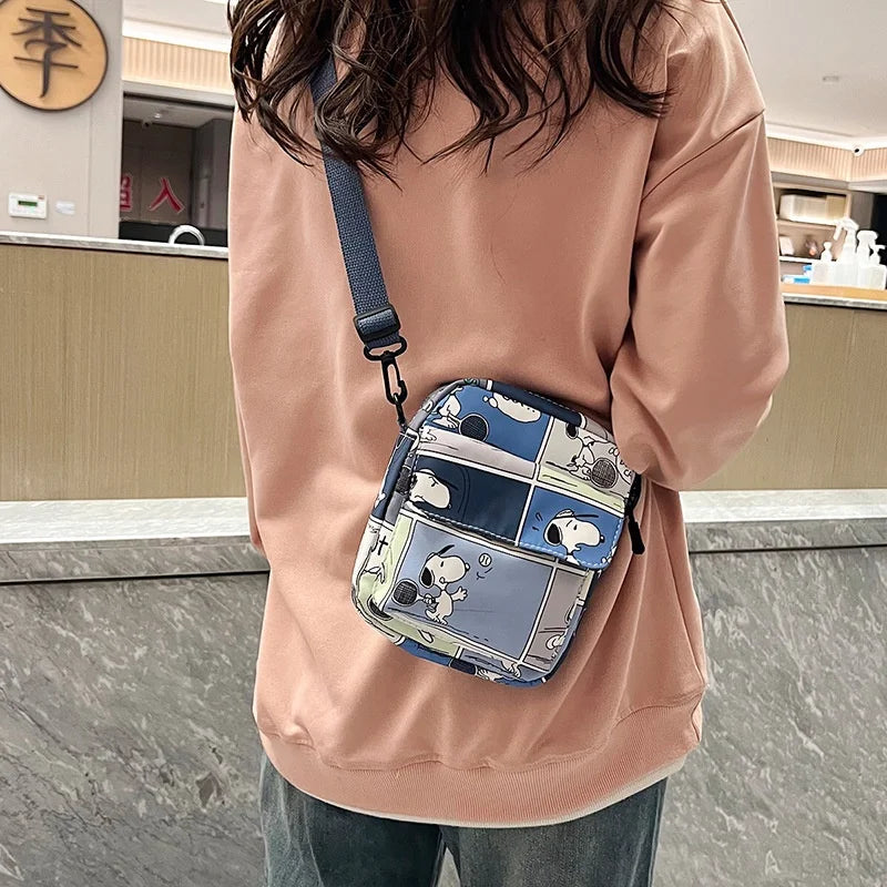 2025 The New Cartoon Corner Creature Snoop Shoulder Diagonal Handbag Purses and Handbags Crossbody Bags for Women