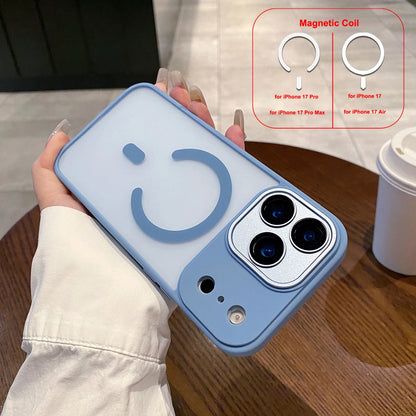 Magnetic Case for iPhone 17 Pro Max 17 Air Cover Matte Clear Shockproof Mag-safe Charge Camera Protector Lens Film Shell Fundas