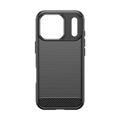 For iPhone 17 Pro Case Cover For iPhone 17 Pro Max 17 Air Shockproof Carbon Fiber Silicone Phone Case For iPhone 17 Pro Case
