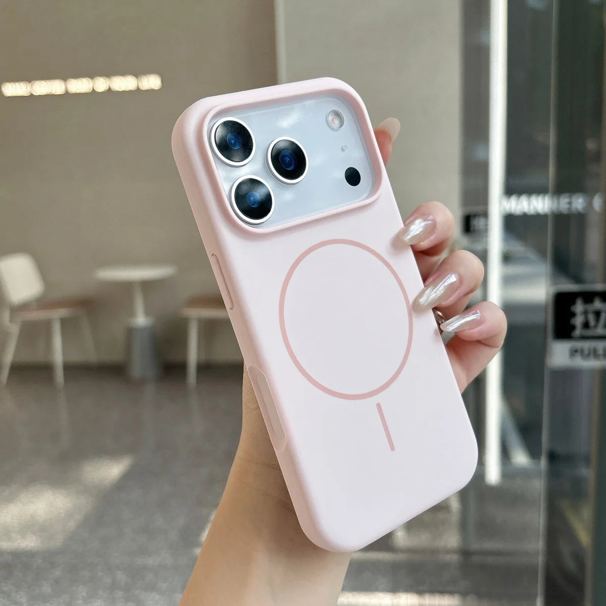Official Orange Silicone Magnetic For Magsafe Phone Case For iPhone 17 Air 16 15 14 13 12 11 Pro Max Plus Wireless Charge Cover