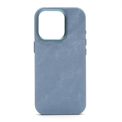 Luxury Metal Lens Magnetic Fiber Leather Case For iPhone 16 Pro Max 15 14 Plus 13 12 MagSafe Wireless Charging Shockproof Cover