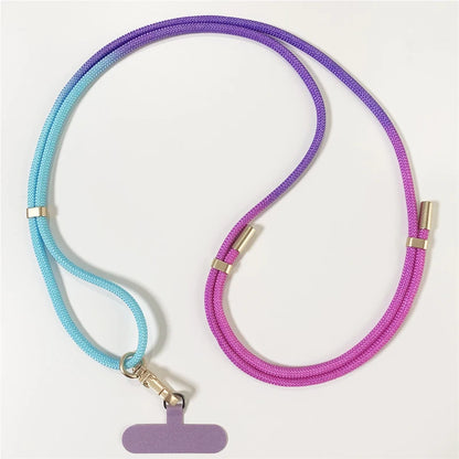New Fashion Mobile Phone Lanyard Adjustable Outdoor Straps Universal Case Crossbody Shoulder Card Rope Anti-lost Chain for IPhone