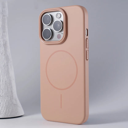 Luxury Original Hard PC Magsafe Case for iPhone 17 Air 16 15 14 Plus 13 12 Mini 11 Pro Max Shockproof Matte Thin Magnetic Cover