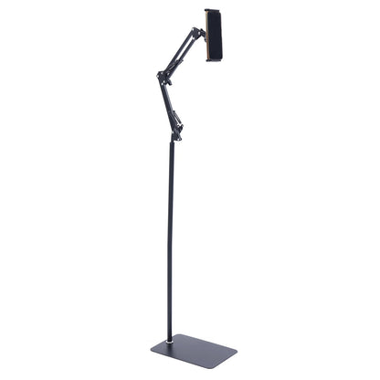 Universal Ipad Stand Floor Tablet Bracket Adjustable Flexible Rotation Phone Holder 360° rotating Stand Support 4.72-7.09in