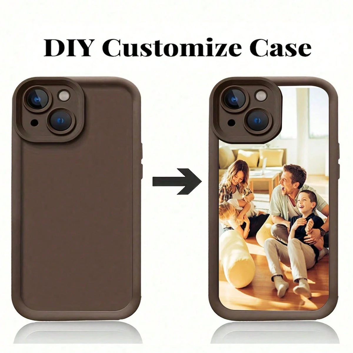 DIY Personalized photos Customized Frosted Case For iPhone 16 15 14 13 12 11 Pro Max SE 2020 2022 XS XR MAX  back cover cases